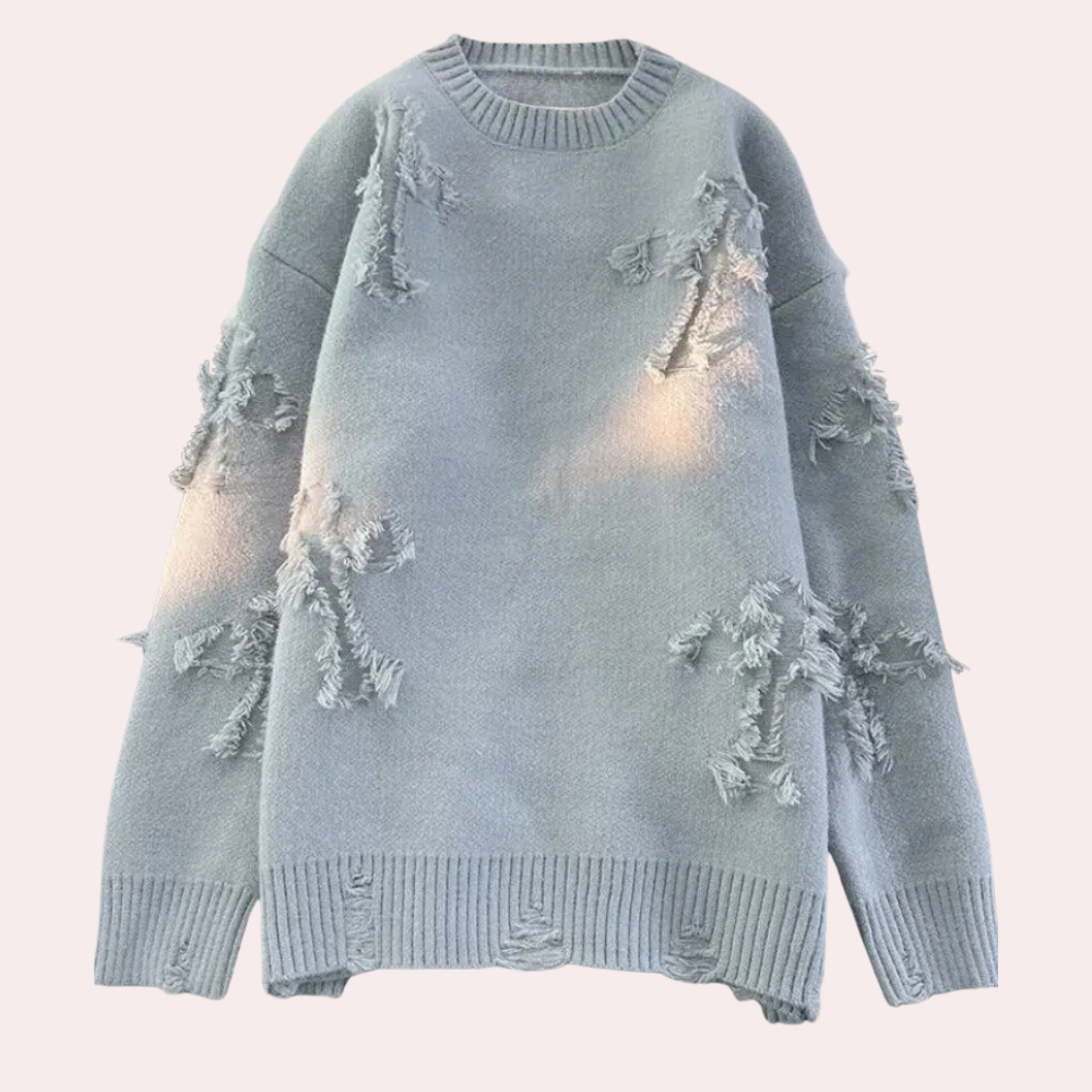 Sandra | Women's Oversized Textured Sweater