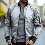 Kellan | Men’s Zip-Up Bomber Jacket