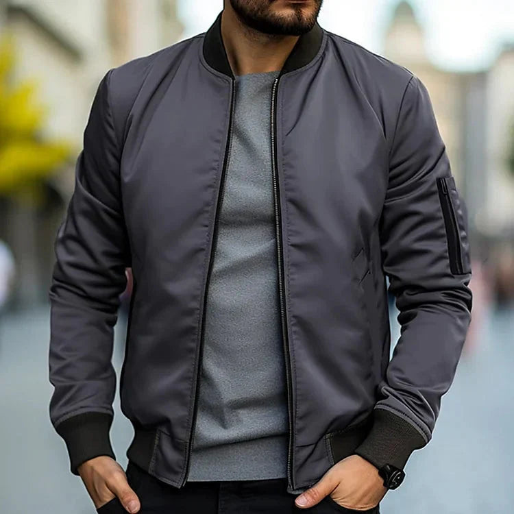 Kellan | Men’s Zip-Up Bomber Jacket