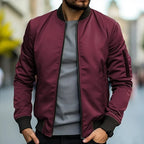 Kellan | Men’s Zip-Up Bomber Jacket