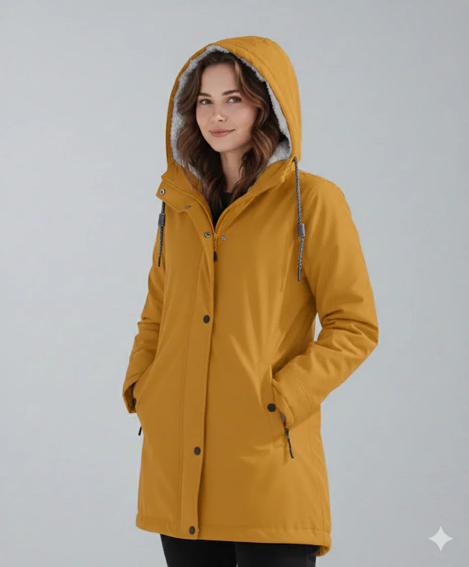 Danica | Women’s Sherpa Lined Hooded Parka Jacket