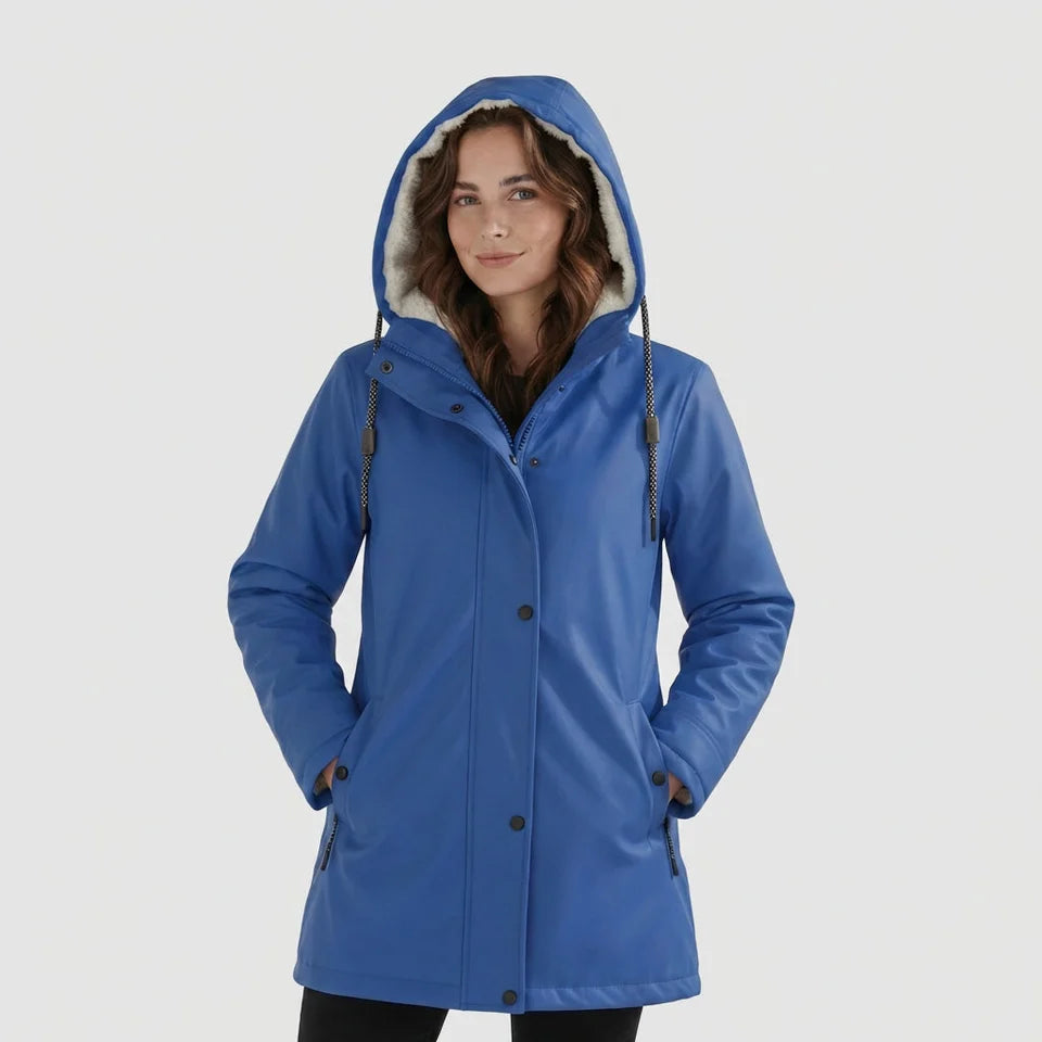Danica | Women’s Sherpa Lined Hooded Parka Jacket