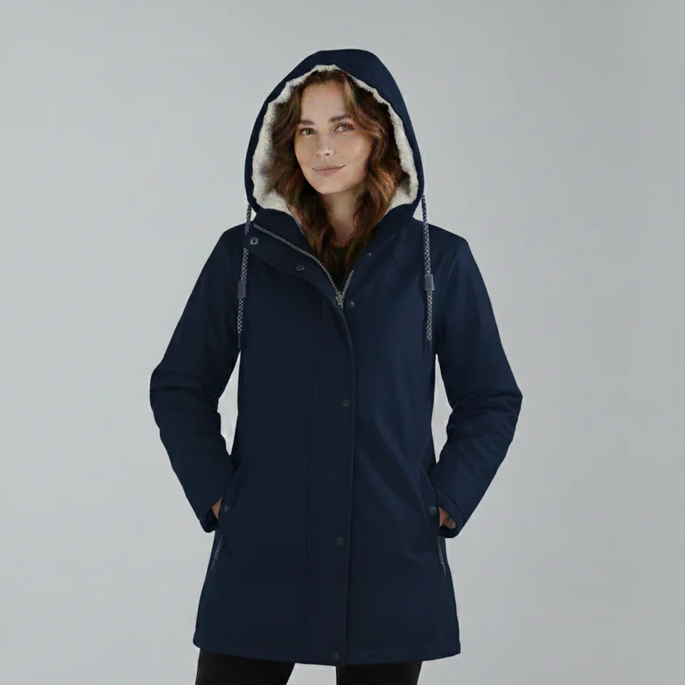 Danica | Women’s Sherpa Lined Hooded Parka Jacket