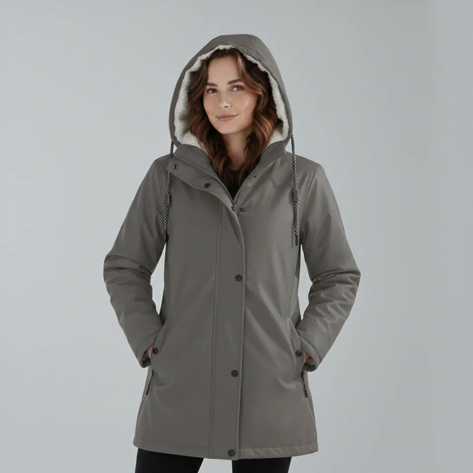 Danica | Women’s Sherpa Lined Hooded Parka Jacket