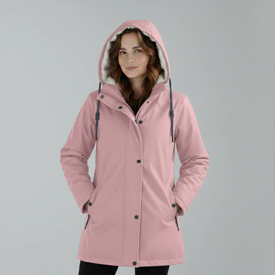 Danica | Women’s Sherpa Lined Hooded Parka Jacket
