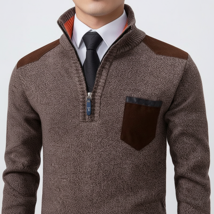 Bennett | Men’s Quarter-Zip Sweater