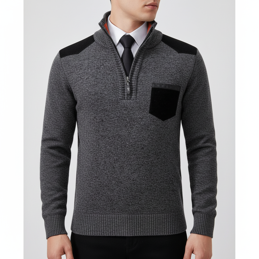 Bennett | Men’s Quarter-Zip Sweater