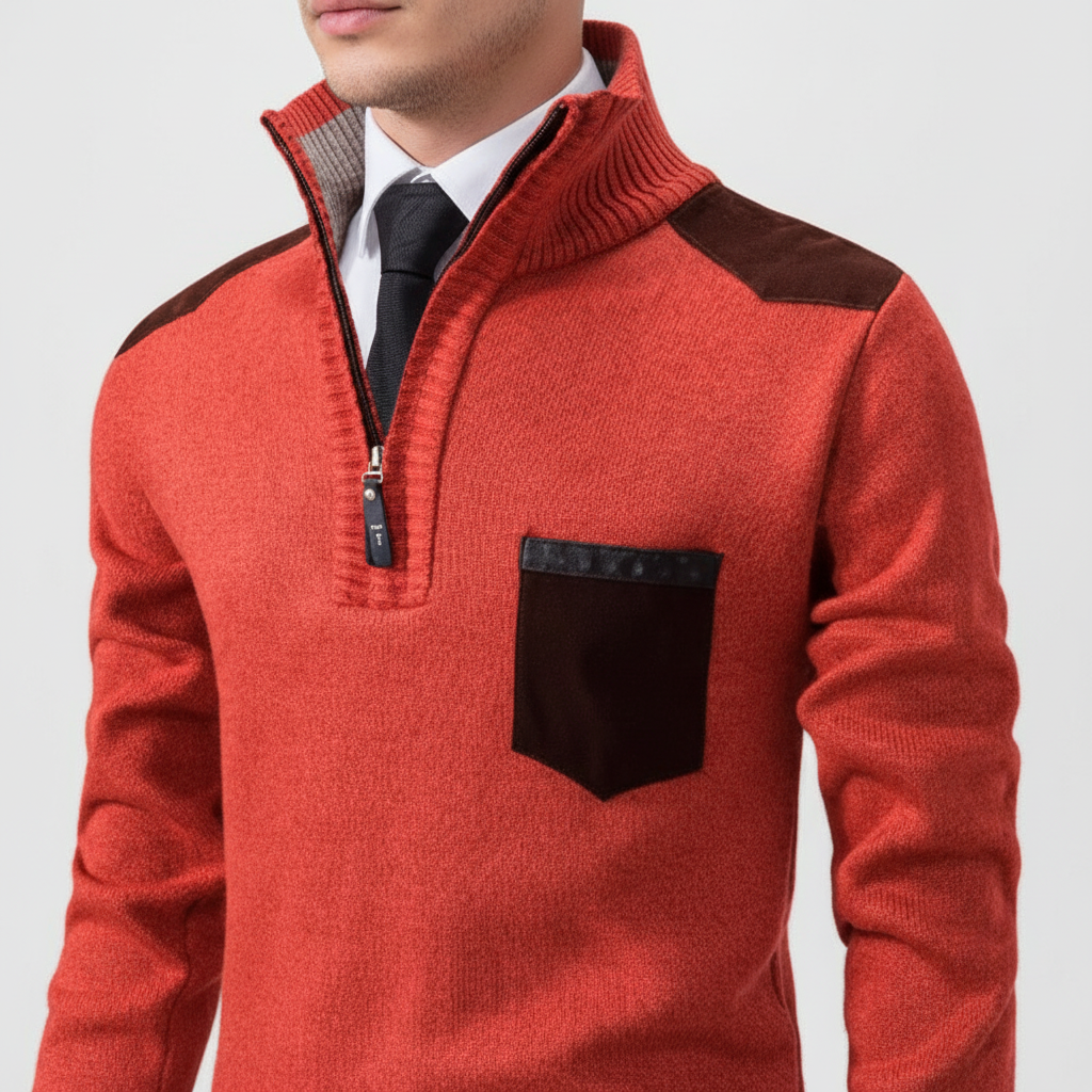 Bennett | Men’s Quarter-Zip Sweater