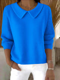 Olivienne | Women’s Collared Knit Pullover Sweater