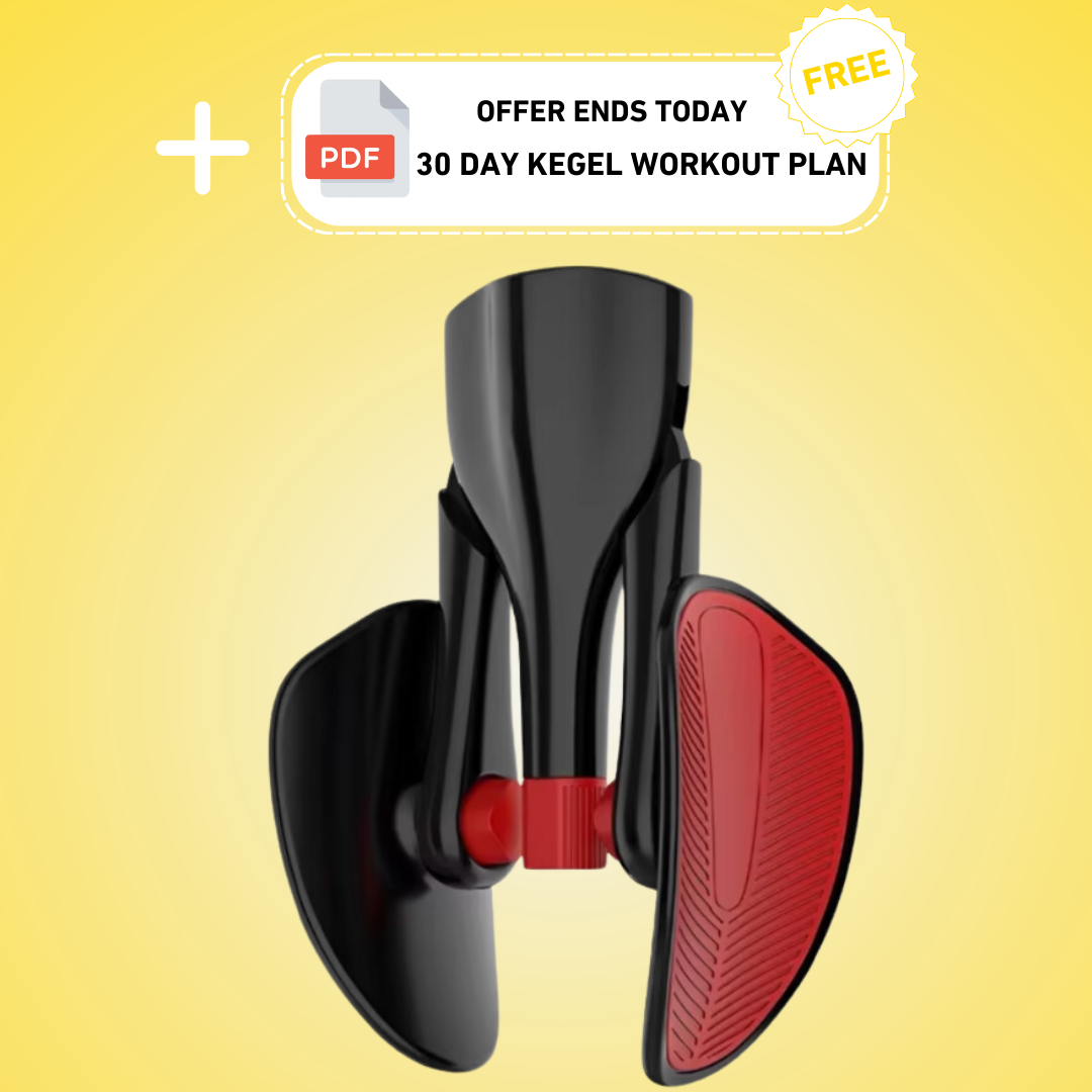 CoreFlex black and red pelvic floor trainer device