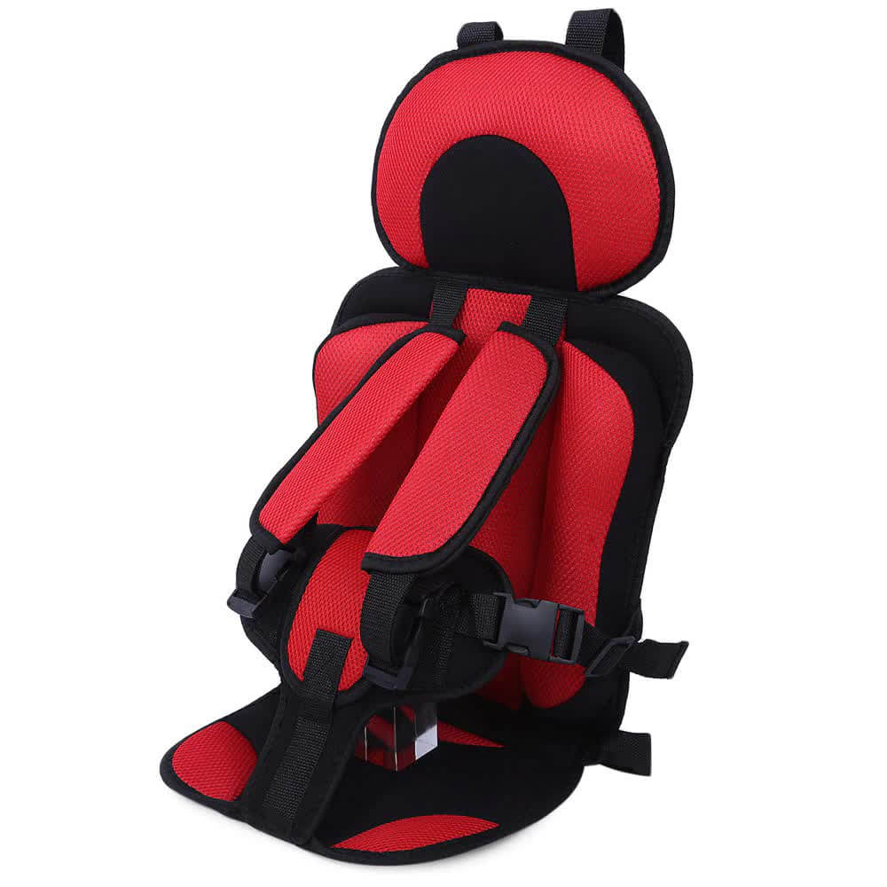 Ergonomic design of the breathable child travel seat and portable car seat protector