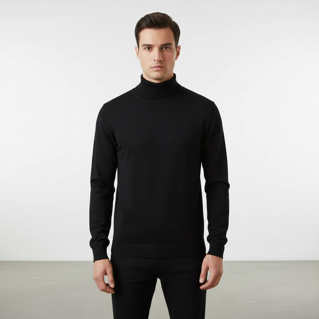 Beckett | Men’s Knit Turtleneck Sweater