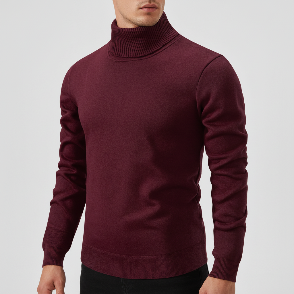 Beckett | Men’s Knit Turtleneck Sweater