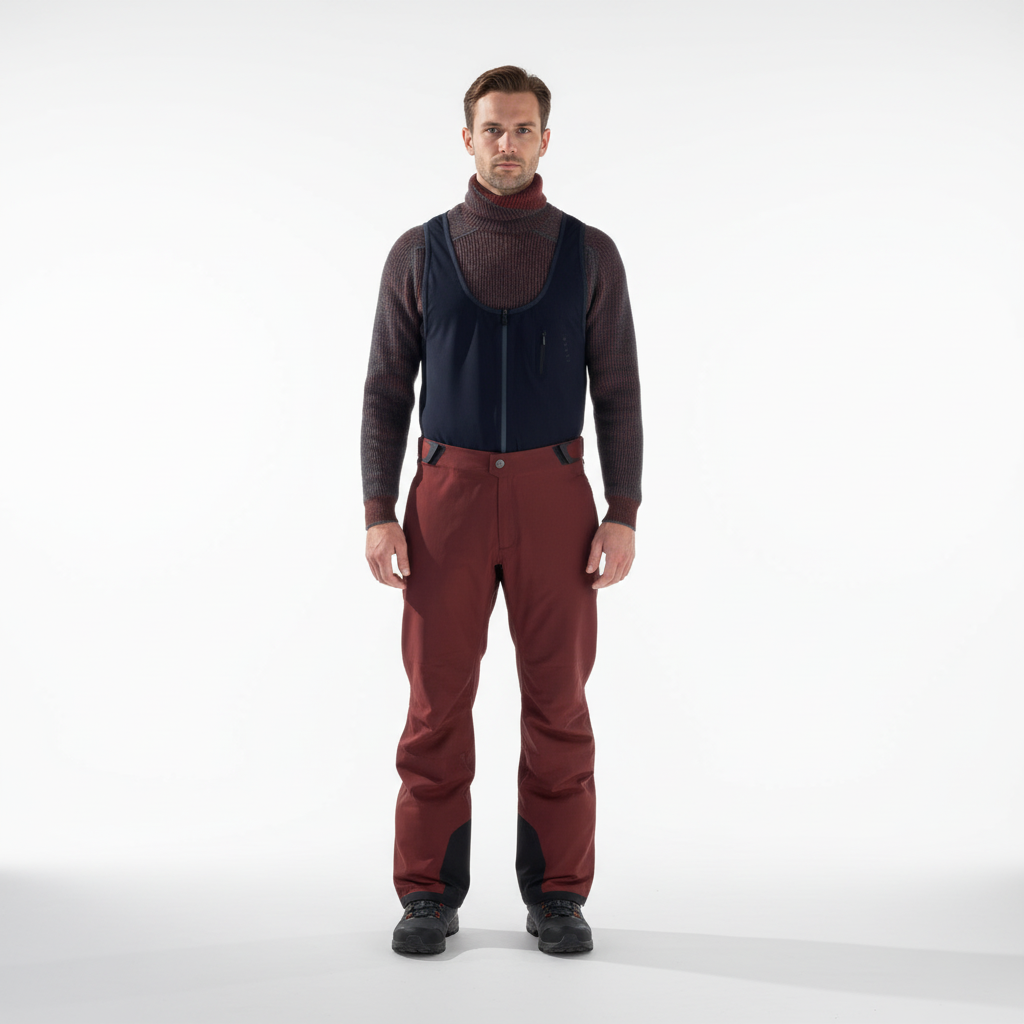 Perrin | Men’s Ribbed Turtleneck Sweater