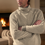 Perrin | Men’s Ribbed Turtleneck Sweater