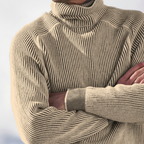 Perrin | Men’s Ribbed Turtleneck Sweater