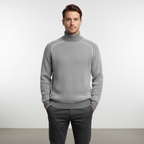 Perrin | Men’s Ribbed Turtleneck Sweater