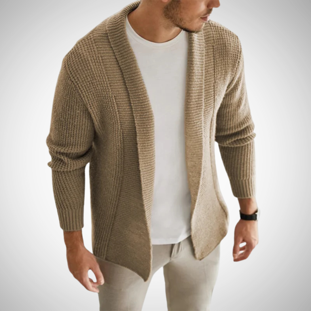 Keaton | Men’s Open-Front Knit Cardigan