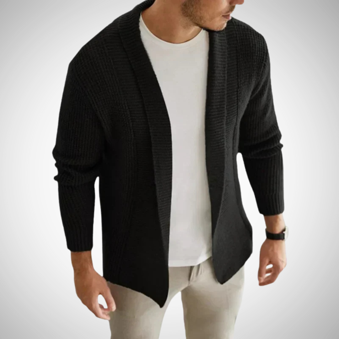 Keaton | Men’s Open-Front Knit Cardigan
