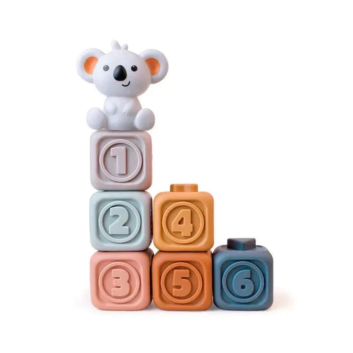 Montessori baby sensory toy made of safe food-grade silicone