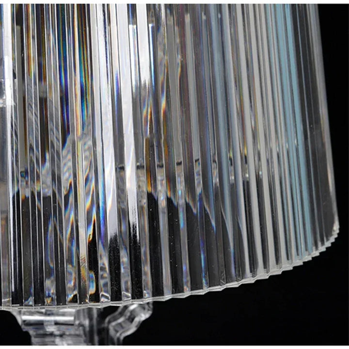 Interior design lighting concept featuring modern baroque table lamp