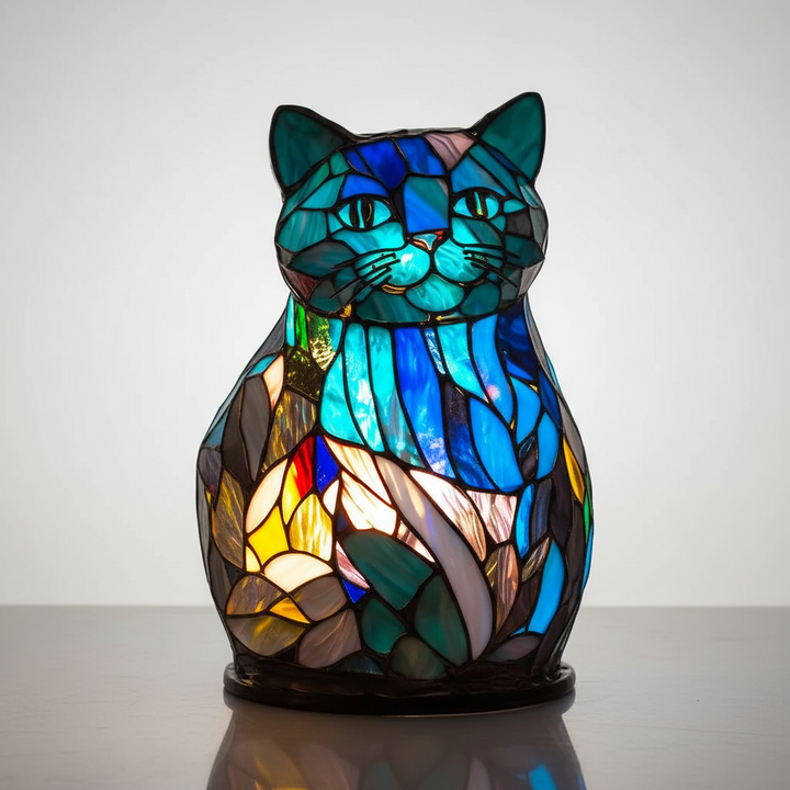 Decorative animal table lamp adding personality to rustic home decor