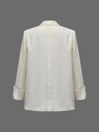 Marielle | Women’s Ivory Oversized Blazer