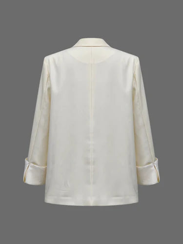Marielle | Women’s Ivory Oversized Blazer