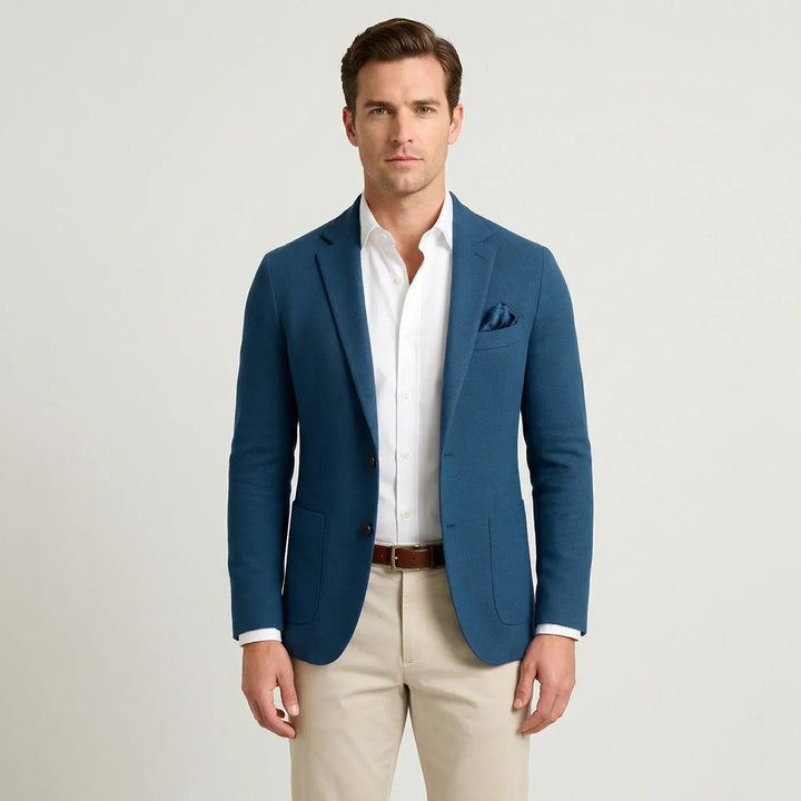 Mens lightweight casual blazer in regular fit, perfect for business casual style