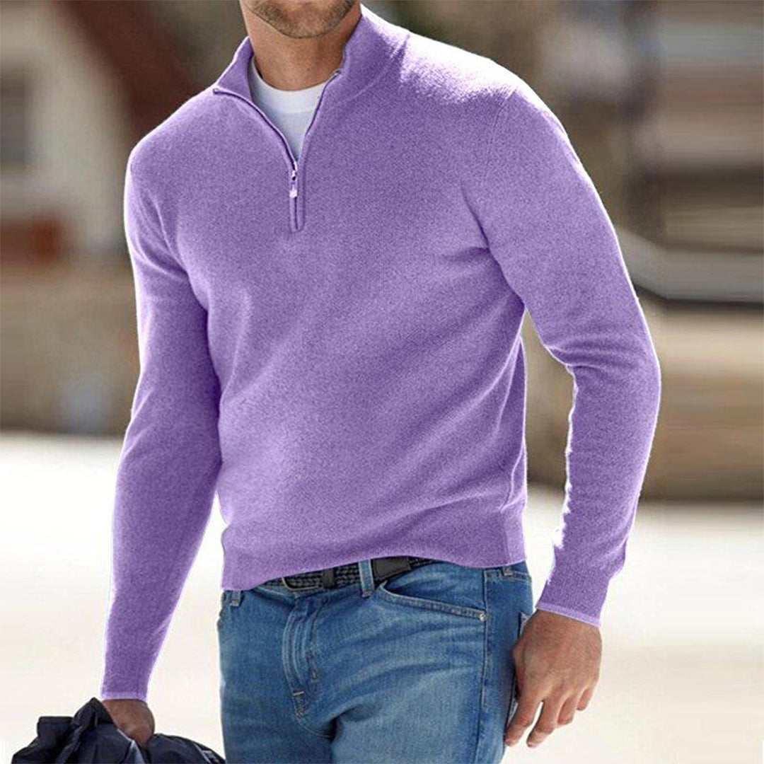 Dawson | Men’s Quarter Zip Sweater