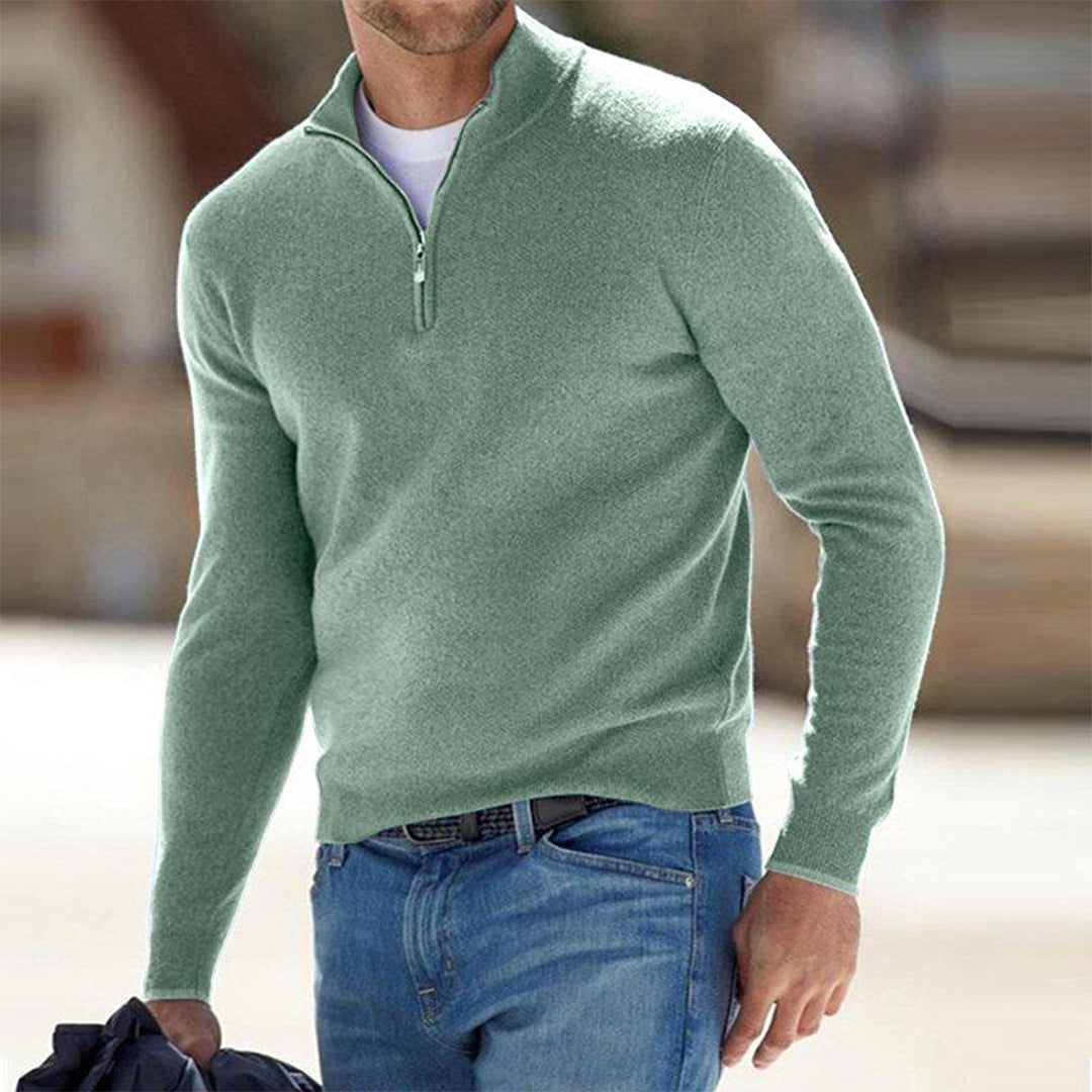Dawson | Men’s Quarter Zip Sweater