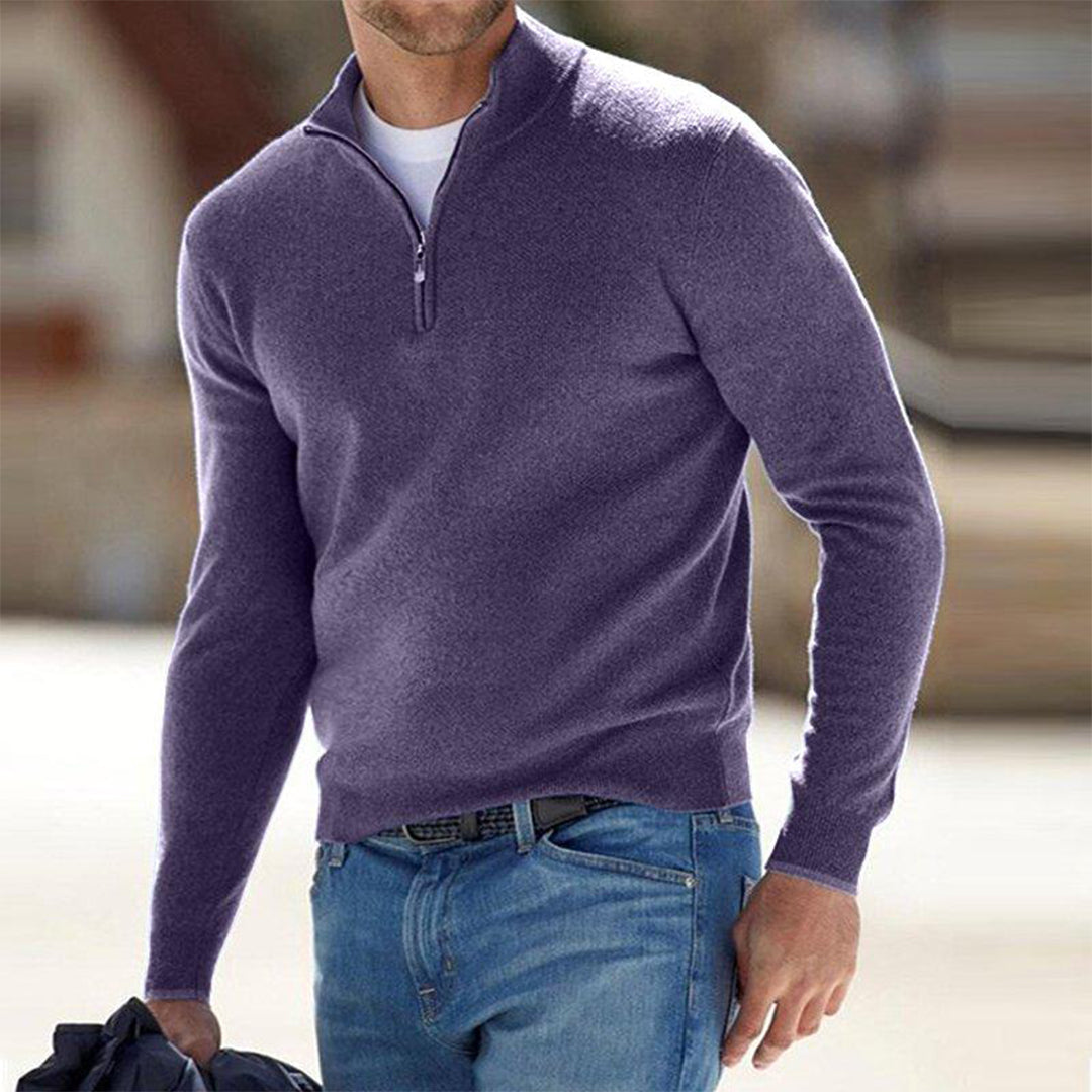 Dawson | Men’s Quarter Zip Sweater