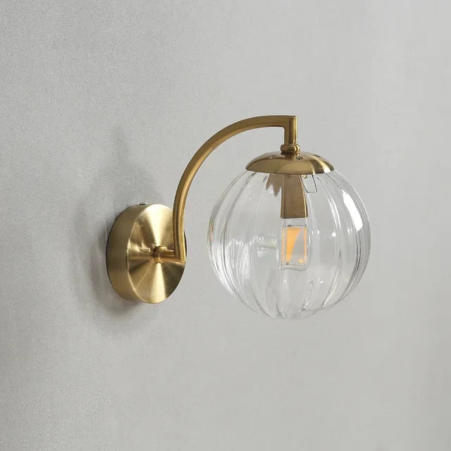 Detailed shot of the wall sconce hardware and mounting bracket
