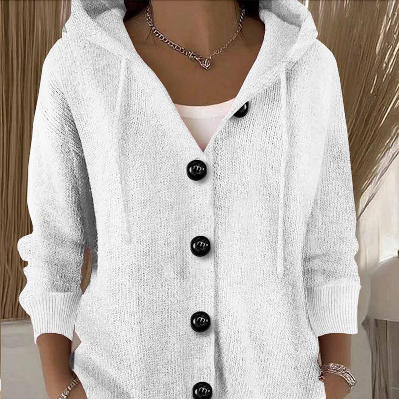 Solenne | Women’s Button-Front Knit Cardigan