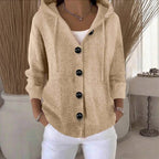 Solenne | Women’s Button-Front Knit Cardigan