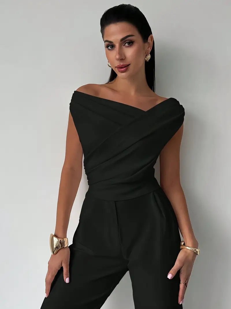 Minimalist design showcase of the smooth fabric women's shirt