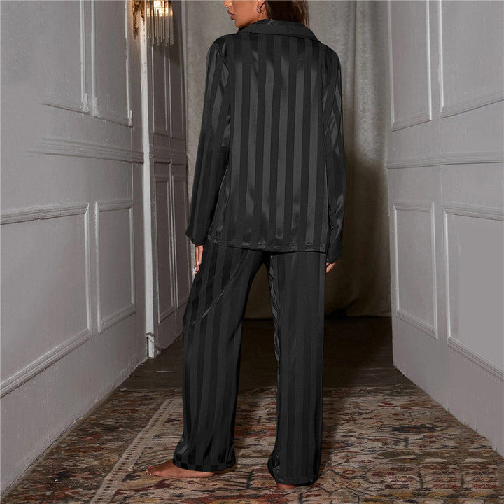 Womens stripe sleepwear set designed for ultimate nighttime comfort
