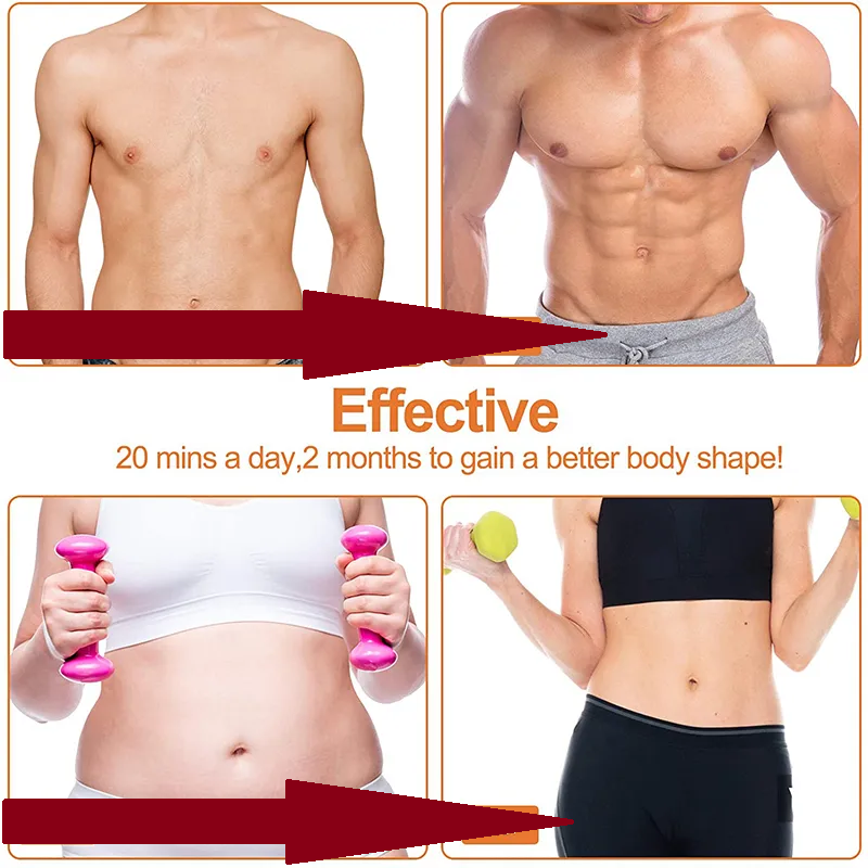 Compact EMS belt for toned stomach and core muscle stimulation