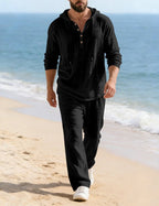 Marlon | Men’s Hooded Top and Trousers Set
