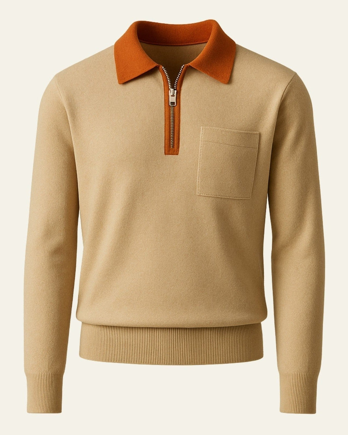 Sterling | Men’s Quarter-Zip Knit Sweater
