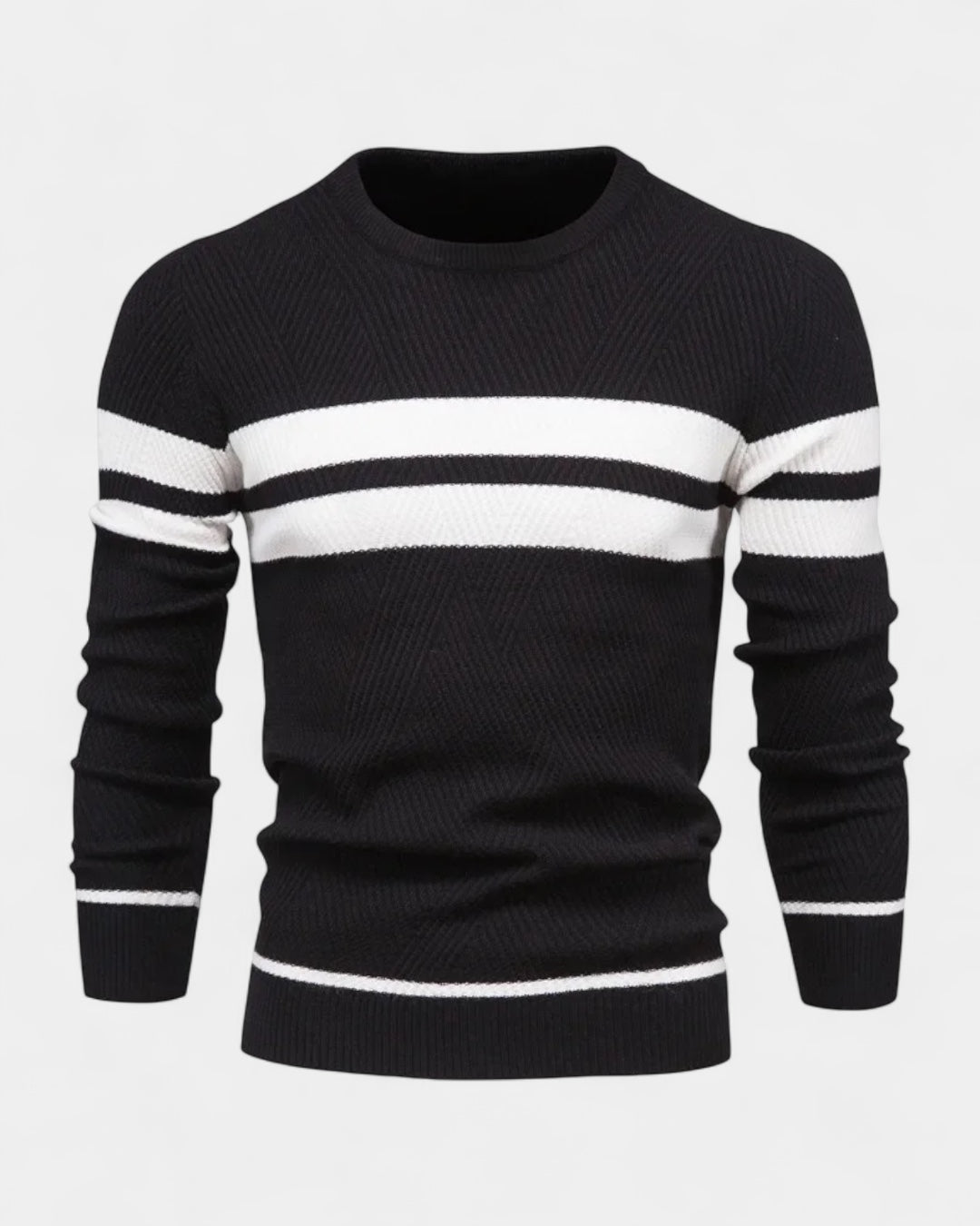 Benton | Men’s Crew-Neck Knit Sweater