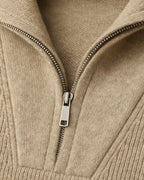 Bramley | Men’s Stand-Collar Knit Sweater