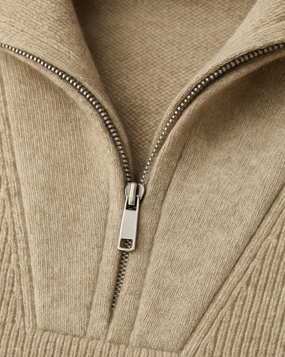 Bramley | Men’s Stand-Collar Knit Sweater
