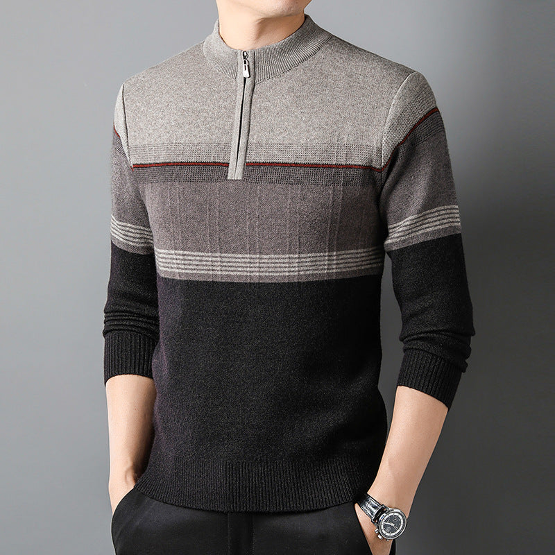 Trenton | Men’s Quarter-Zip Knit Sweater