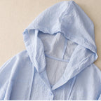 Sasha | Women’s Lightweight Button Front Hoodie