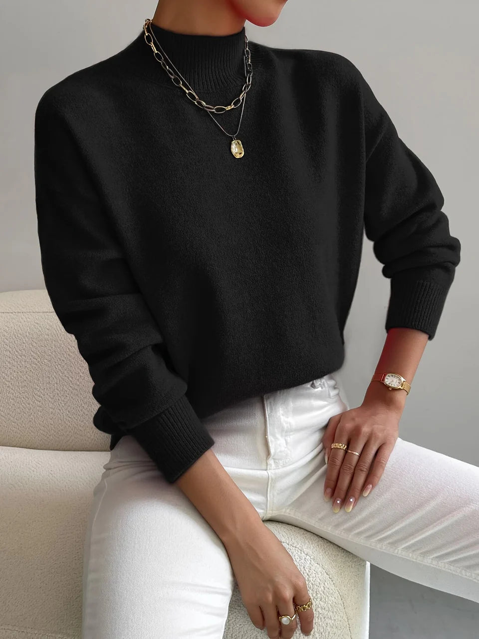 Chynna | Women’s Cozy Knit Pullover Sweater