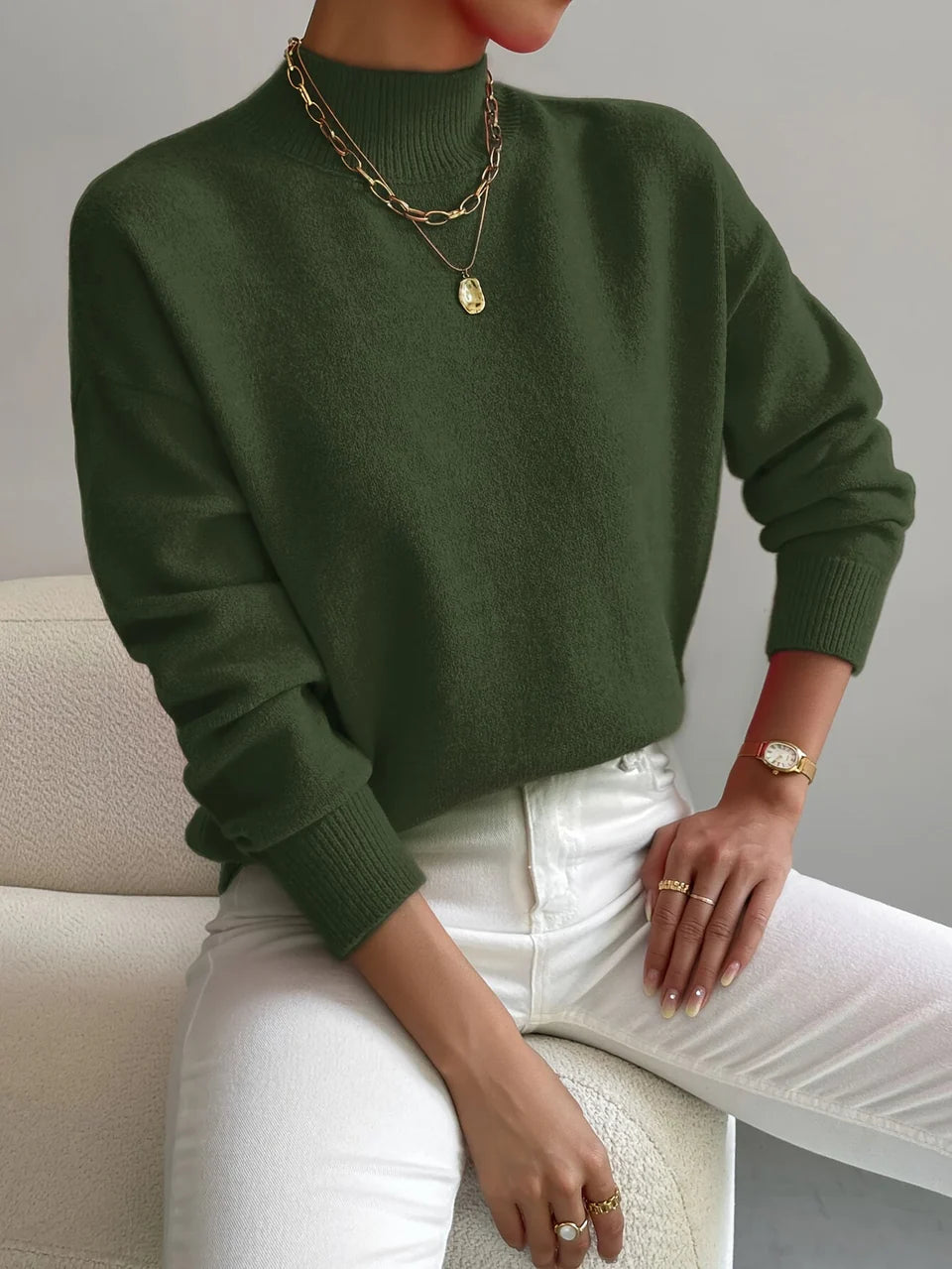 Chynna | Women’s Cozy Knit Pullover Sweater