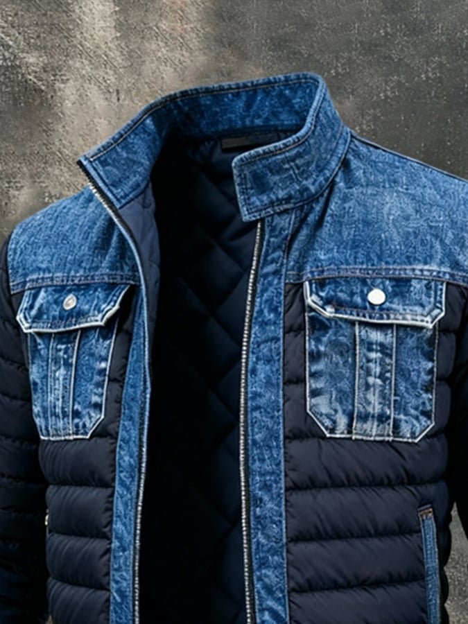 Breckin | Men’s Puffer Bomber Jacket