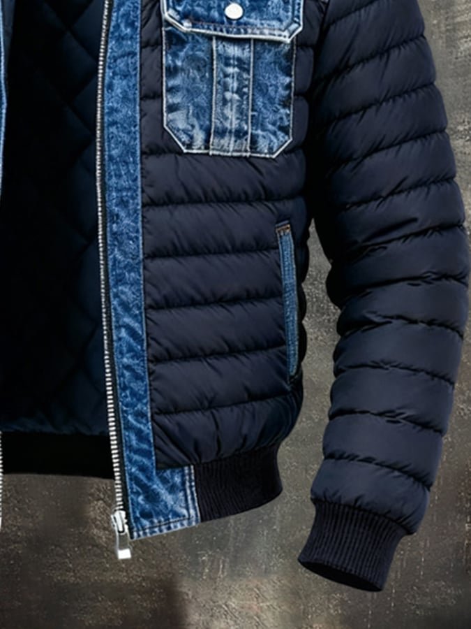 Breckin | Men’s Puffer Bomber Jacket