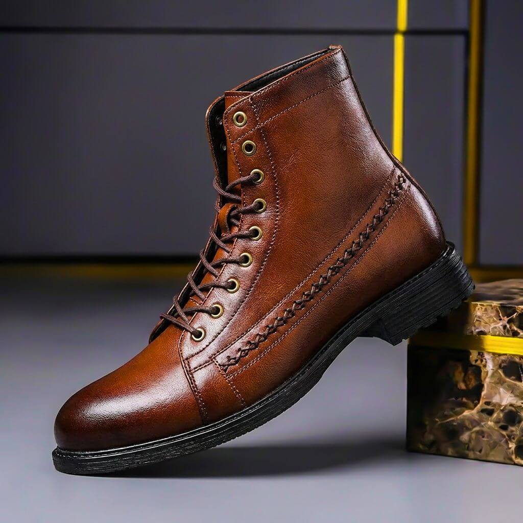 Merritt | Men’s Lace-Up Ankle Boots